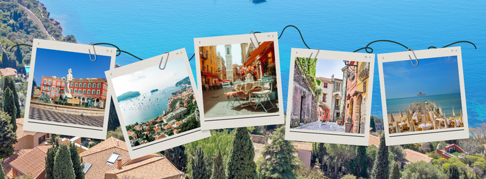 Nizza, Riviéra, La Joie de France Magaznie summer