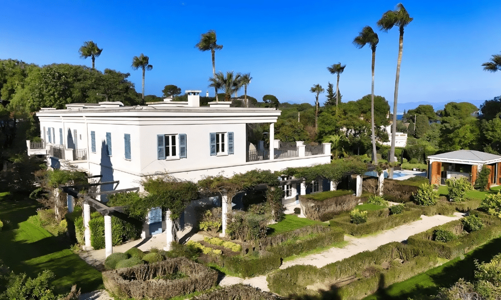 Villa Hotel La Salis in Antibes, French Riviera, France – modern fitness center with panoramic Mediterranean views