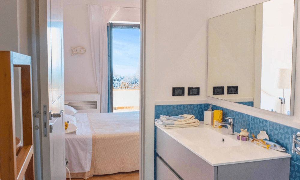 Villa Hotel Anacapri in Capri, Italy – chef presenting a classic pasta dish garnished with fresh herbs