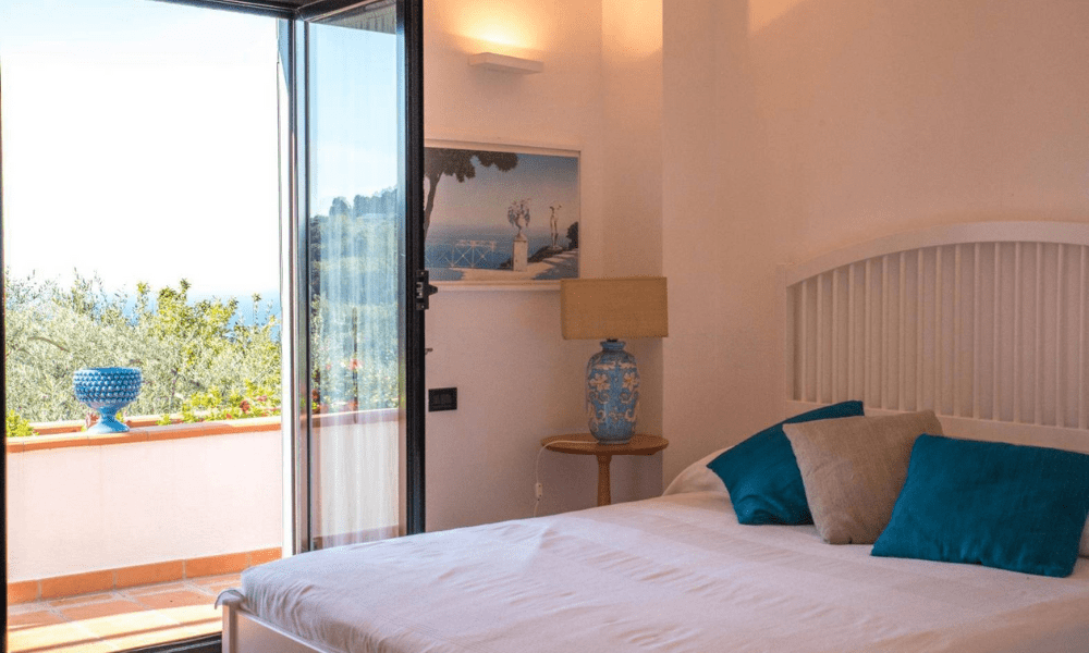 Villa Hotel Anacapri in Capri, Italy – spa wellness area featuring a heated indoor pool and ambient lighting