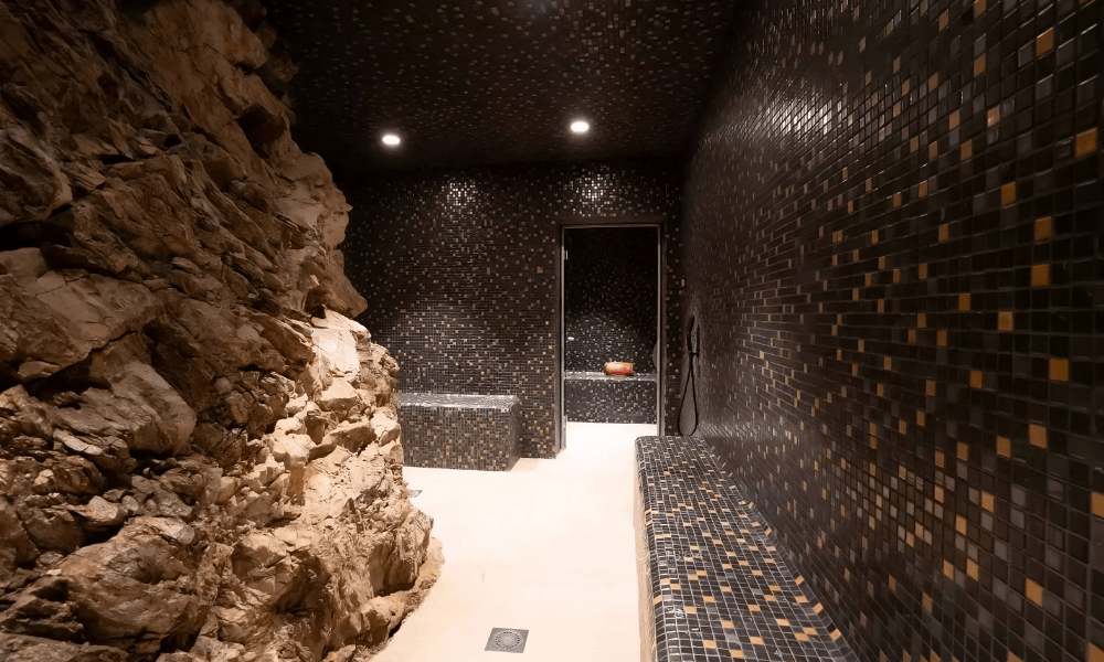 Minimalist bathroom design with premium fittings